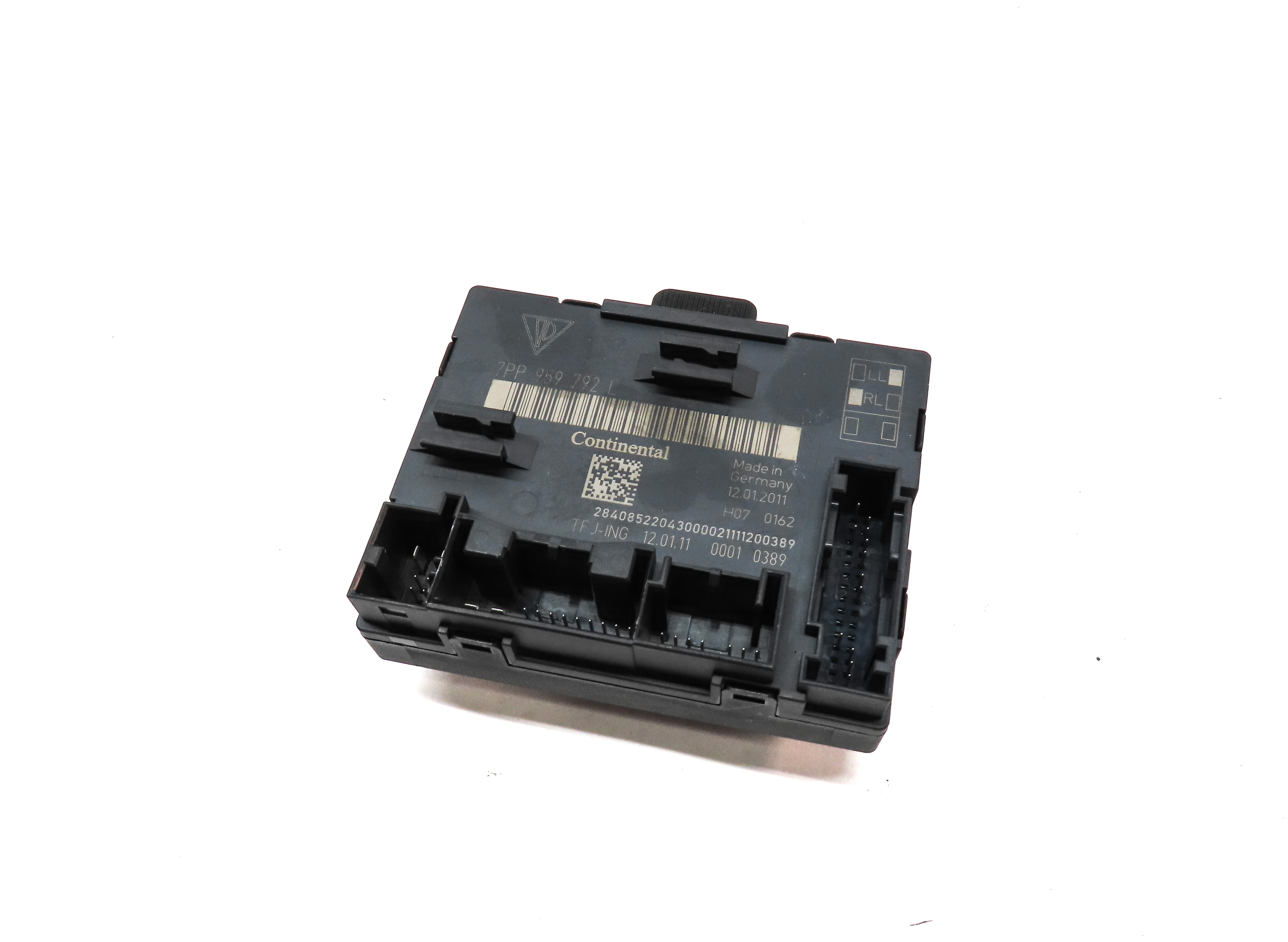 2011 PORSCHE CAYENNE (958) FRONT RIGHT PASSENGER DOOR CONTROL MODULE — exact item pictured